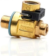 F137S LC-10 S-Series Large Body Valve with Short Nipple and LC-10 Lever Clip picture