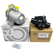 OEM 11515A05704 Electric Engine Water Pump W/Thermostat For BMW 335i 535i US NEW picture