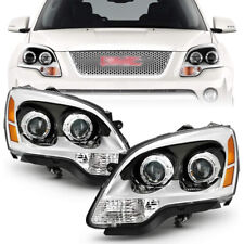 For 2007-2012 GMC Acadia Projector Pair Halogen Headlights Headlamps Left+Right picture