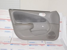 1998-2002 Toyota Corolla Driver Left LH Door Panel Gray Manual Windows OEM picture