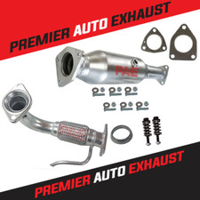 FITS-2003-07 HONDA ACCORD CATALYTIC CONVERTER & FLEX PIPE 2.4L HIGHEST QUALITY picture