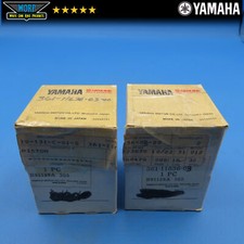 2 NEW YAMAHA 1973-1975 RD250 PISTONS .5 OVERSIZED 361-11636-03-00 GENUINE OEM  picture