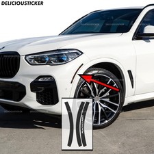 Fits 2019-2023 BMW X5 SMOKE Front Side Markers PreCut Insert Tint Overlay Vinyl picture