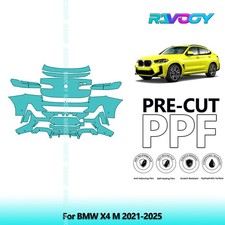 PreCut Paint Protection PPF Kit For BMW X4 M 2021-2026 8.5mil Clear Bra TPU picture