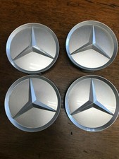 4X Original Mercedes Benz Emblem Center Caps 2014010225 B66470203 picture