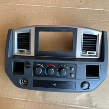 2006 to 2009 Dodge Ram Radio Climate Control A/C Heat Dash Bezel Trim Diesel OEM picture