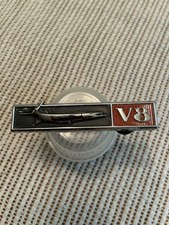 1968 Plymouth Barracuda passenger fender emblem, OEM picture