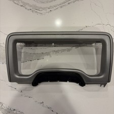 03-06 Jeep TJ Wrangler SLATE Cluster Instrument Speedometer Dash Bezel Trim 55 picture