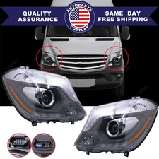 Pair Xenon HID Headlights For 2014-2018 Mercedes Sprinter 2500 3500 Left+Right picture