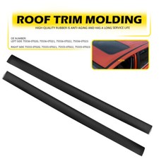 2pcs ROOF DRIP MOLDING FOR TOYOTA Venza 2009-2016 RH&LH P picture