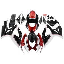 Red White Black Fairing Kit For Suzuki 2006 2007 GSXR600 GSXR750 06 07 Bodywork picture