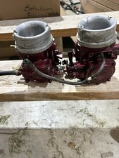 Keihin Duel Carburetors With Intake Adapter Plate For 650 Yamaha picture