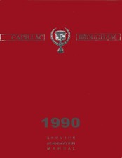 1990 Cadillac Brougham Factory Shop Service Manual picture