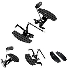 Black Forward Control FootBoard Foot Pedals for Harley 2026 Low Rider ST FXBB picture