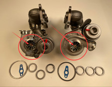 for 700HP Twin VIV V3 Turbos TD04L 17T 11 Billet BMW 335is 335i 335xi N54B30 picture