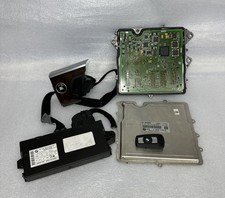 11-13 BMW E82 E88 E90 E92 X5 X6 N55 DME ECU CAS Key Set 7612745 OEM picture