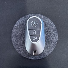 OEM Mercedes Benz Remote Fob + Key Insert - IYZ-MS5 - Matte Black  (SHP) picture
