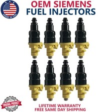 x8 NEW Siemens Fuel Injector Fits 1999-96 Mercedes CL500 S420 5.0L 0000788323 picture