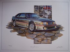 1989 FORD MUSTANG GT HATCHBACK ART 5.0 FOX BODY 5 SPEED COBRA 302 1988 MAN CAVE picture