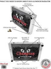AL Champion 4 Row Radiator, 10