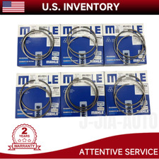 6X MAHLE PISTON RING SET Φ84.51MM STD FOR AUDI S4 S5 A6 A7 VW 3.0 TFSI 06E198151 picture