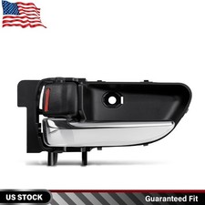 Left Interior Door Handle For 2003-08 Subaru Forester Chrome Driver Door Handle picture
