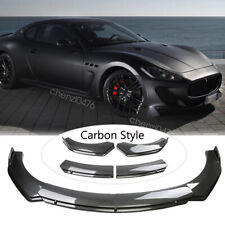 Front Bumper Lip Spoiler Carbon Fiber Style For Maserati Gran Turismo MC GTS picture