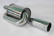 Universal JDM Twin Loop Exhaust Muffler 2.5