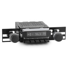1968-70 Plymouth Road Runner RedondoRS Radio RetroSound Bluetooth SiriusXM Black picture