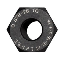Steel Muzzle Thread Adapter Convert .578x28 to 3/4 NPT 13/16-16 3/4-16 picture