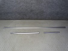 83-95 PORSCHE 928 S FRONT LEFT FENDER DOOR QUARTER BODY MOLDING PANEL SET OF 3 picture