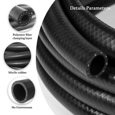 4-50FT Nitrile Rubber (NBR) EFI Fuel Injection Line Hose 1/4