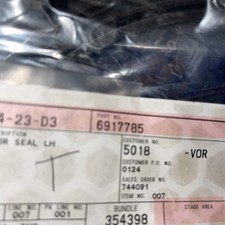 Saab Spg 900 Classic Door Seal  picture