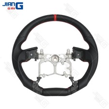Full Leather Steering Wheel Fit 2010-2022 Toyota Tacoma 4 Runner Tundra Prado picture