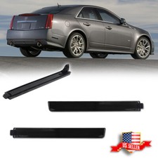 Smoked Rear Bumper Side Marker Light Reflectors For 2008-2013 Cadillac CTS CTS-V picture
