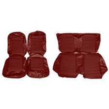 Upholstery Full Set With Front Bucket Seats Red Standard Interior Convertible... picture
