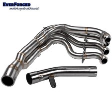 Stainless Steel Exhaust Full Link Pipe for 2009-2022 Kawasaki Ninja ZX6R ZX636 picture