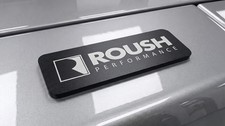 Roush Performance Badge Emblem Plaque Titanium Black picture