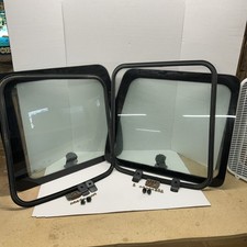 92-14 Ford Econoline Van Rear Back Pop-Out Windows E150 E250 E-350 Vent Glass picture