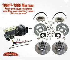 1964-66 Ford Mustang Front  Power Disc Brake Conversion Kit, std master picture