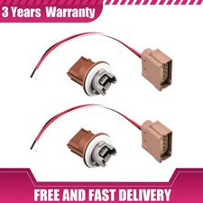 2x Turn Signal Parking Lamp Plug+Pigtail Connector 2U5Z13411SA For FORD F250 picture
