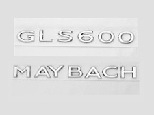 Chrome 3D GLS600 Maybach Number Trunk Letters Badge Emblems Sticker For Benz picture