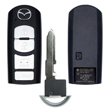 NEW OEM 13-17 MAZDA 6 + 3 SMART KEY PROXIMITY REMOTE FOB W/KEY WAZSKE13D02 picture