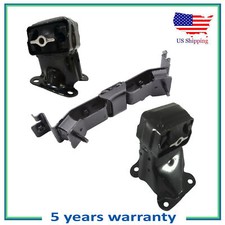 Set 3PCS Engine Motor & Auto Trans Mount For 2005-2010 Jeep Commander 4.7L V8 picture