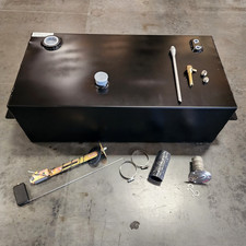 1955-59 Chevy Pickup Bed Mount 15 Gallon Fuel Tank w install Kit 0-90ohm picture