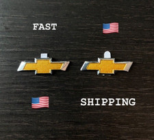 NEW CHEVROLET 2pcs 8mm x 22mm Key Fob Emblem Sticker Decal Logo Remote Badge picture
