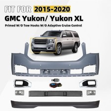 Front Bumper Cover Deflector Molding Set For 2015-2020 GMC Yukon & XL w/ Fog picture