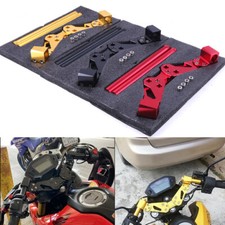 Motorbike Fork Tube Clip On Handlebars Motorcycle Motified Riser Racing ATV picture