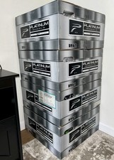 Platinum 465 Reprisal 18x8 5x115 +35mm Gloss Black Wheels Rims Brand New In Box picture