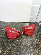 2009-11 BMW E90 LCI 3-Series Late Model Rear Inner Tail Light Trunk Lid Pair OEM picture
